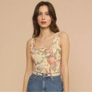 Rouje Sahel Bodysuit - La Mamma Ecru (NWT, FR 38 / US 6)